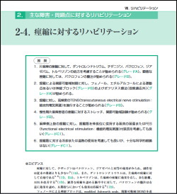痙縮に対するリハビリテーション：脳卒中治療ガイドライン2009－日本脳卒中学会